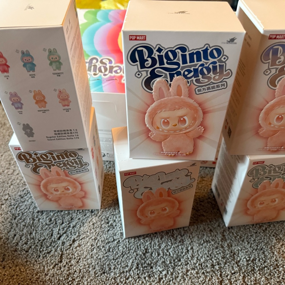 Biginto Etsu Pink Bunny Figure